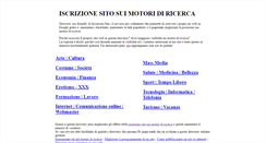 Desktop Screenshot of iscrizionesito.com